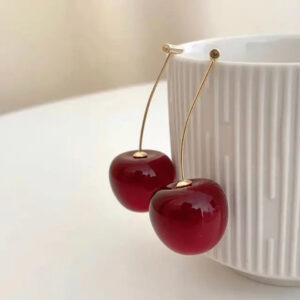 Cherry Drop Earrings