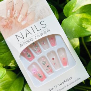 Blushing Petal Nails