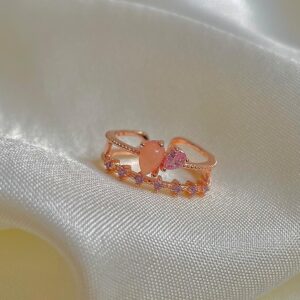 Peach Blossom Ring