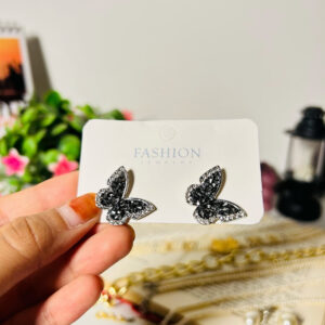 Midnight Flutter Studs