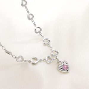 Sterling Silver Heart Necklace