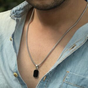 Obsidian Edge Pendant