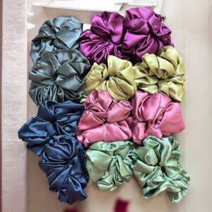 Soft Luxe Satin Scrunchies
